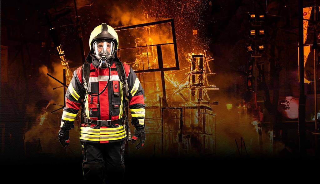 Fire brigade protective clothing