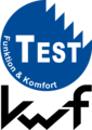KWF Test Funktion Komfort
