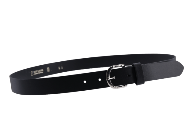 TA leather belt 1-pin (split leather)