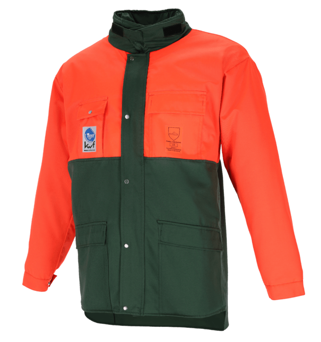 cut protection jacket with abdominal protection
