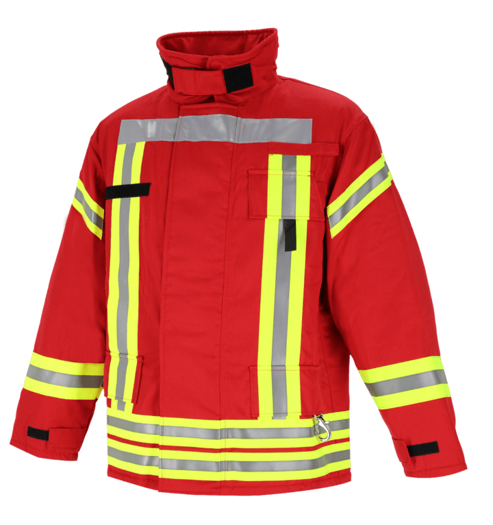 protective jacket - Nomex/Airtex® (red) DIN EN 469